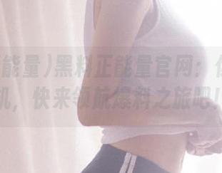 黑料正能量官网：你的时光机，快来领航爆料之旅吧！